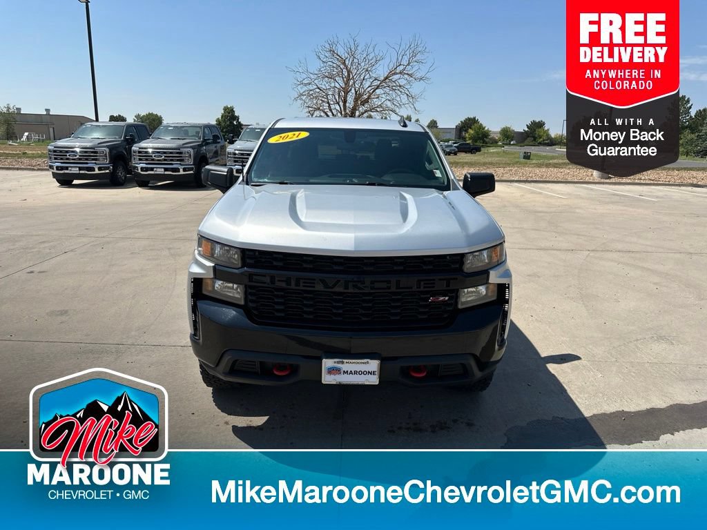 Certified 2021 Chevrolet Silverado 1500 Custom Trail Boss