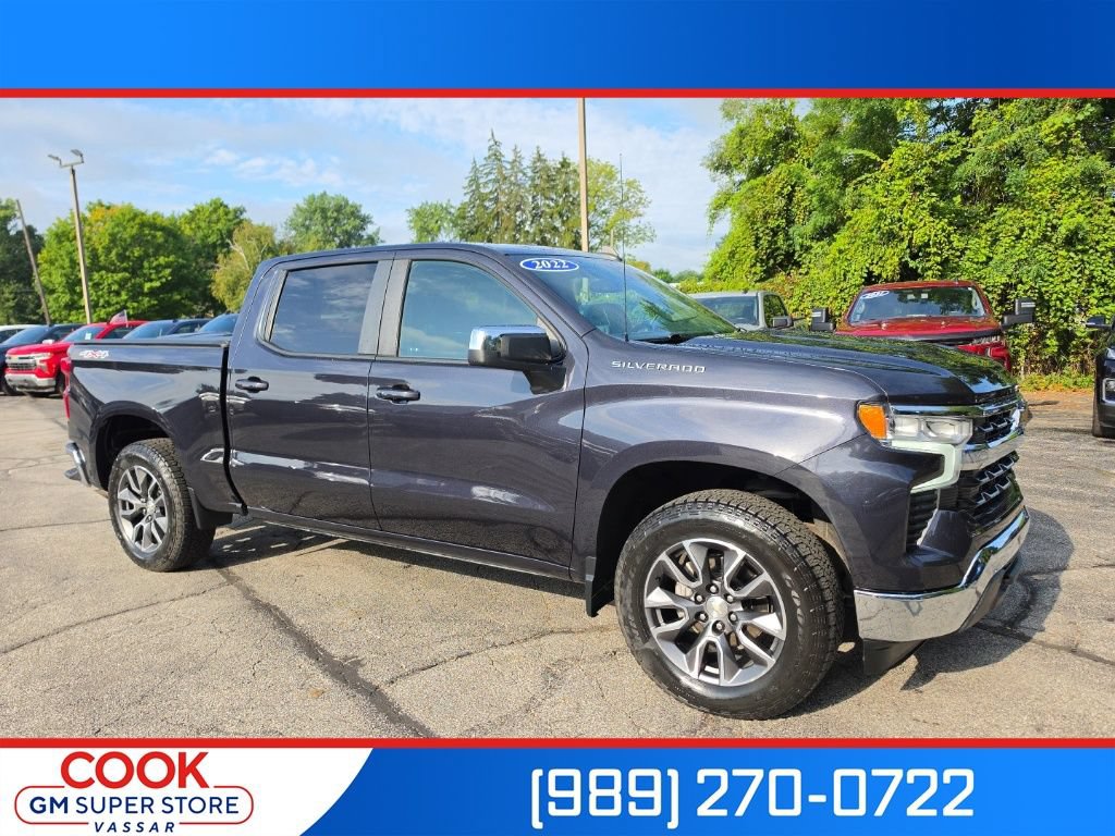 Certified 2022 Chevrolet Silverado 1500 LT