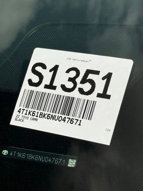 2022 Toyota Camry XSE