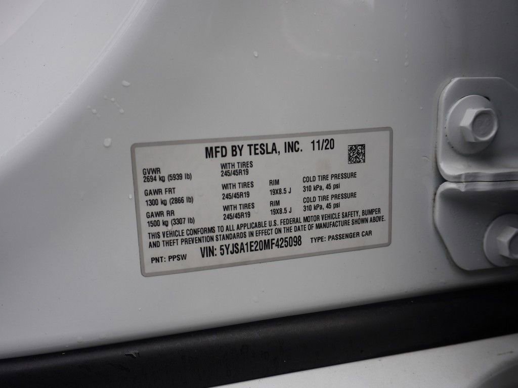 2021 Tesla Model S Long Range