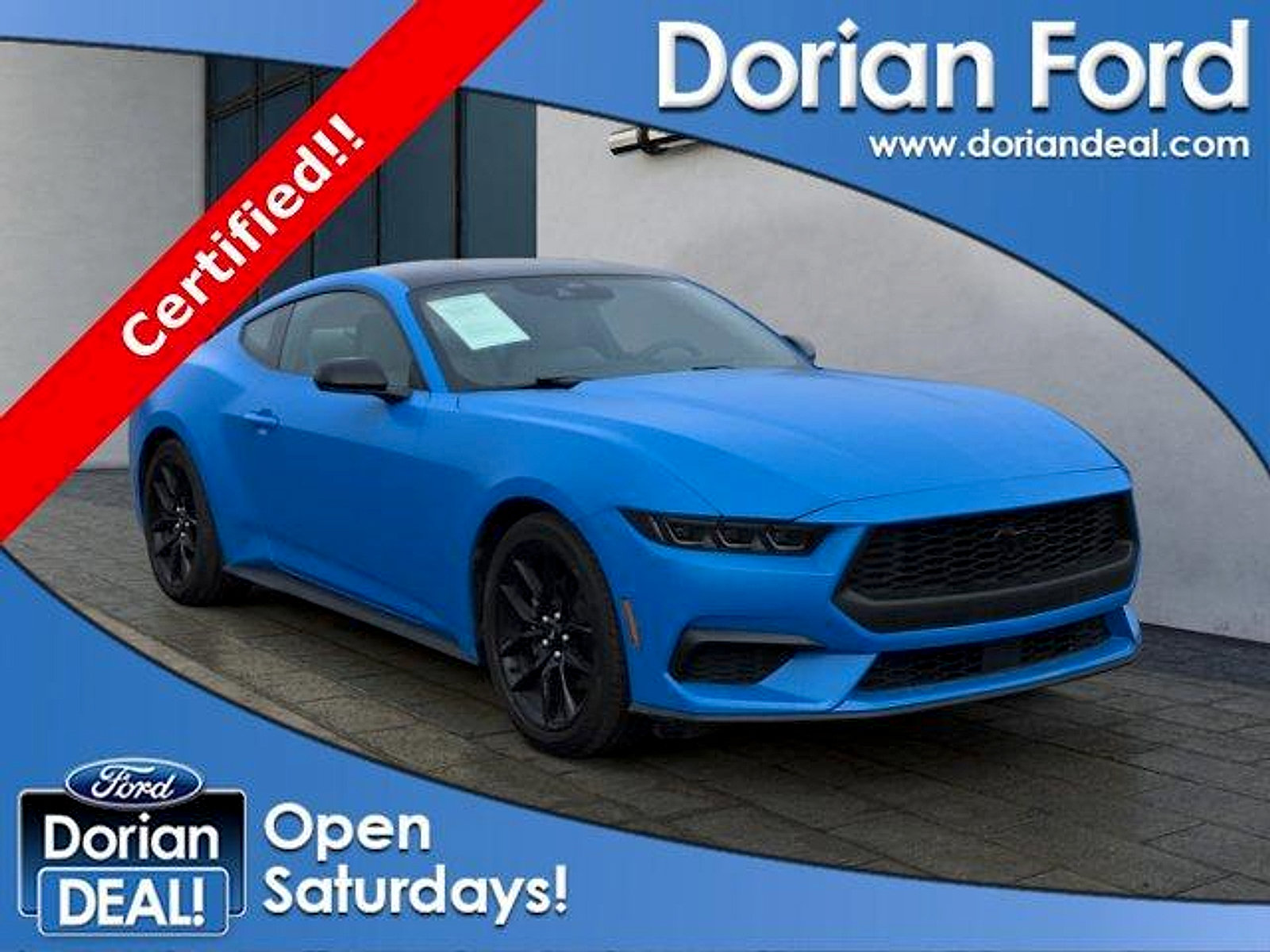Certified 2026 Ford Mustang Coupe w/ Mustang Nite Pony Package