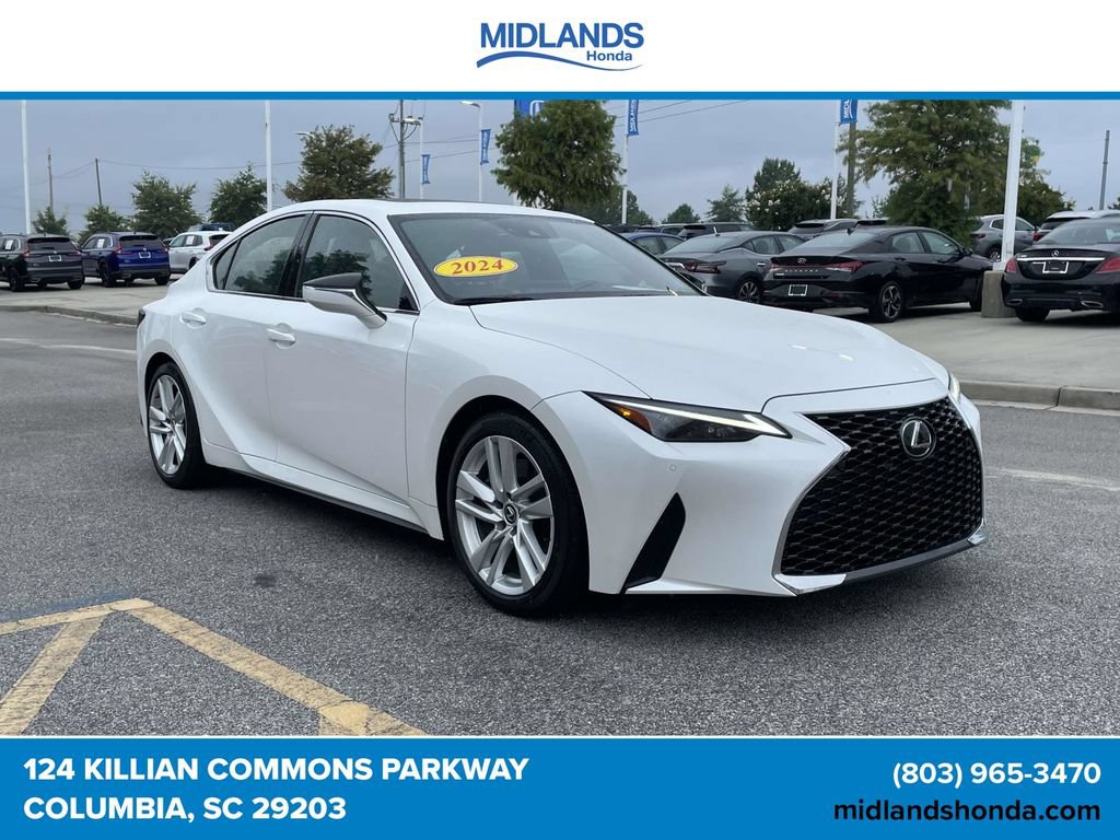 Used 2024 Lexus IS 300 w/ Comfort Package