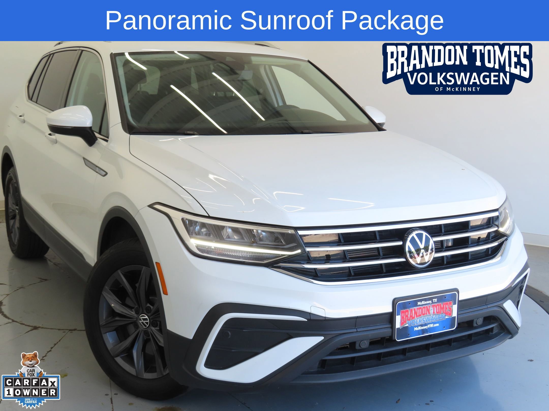 Certified 2023 Volkswagen Tiguan SE w/ Panoramic Sunroof Package