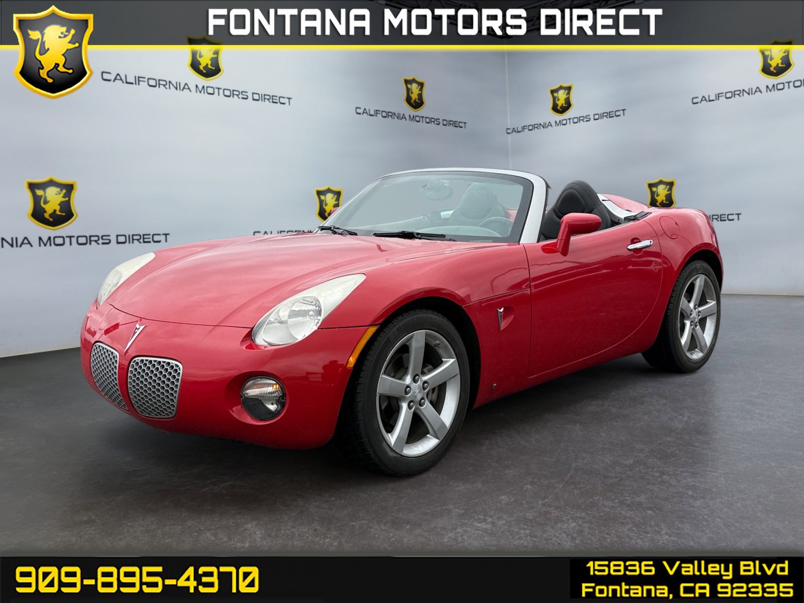 Used 2008 Pontiac Solstice Convertible w/ Premium Package