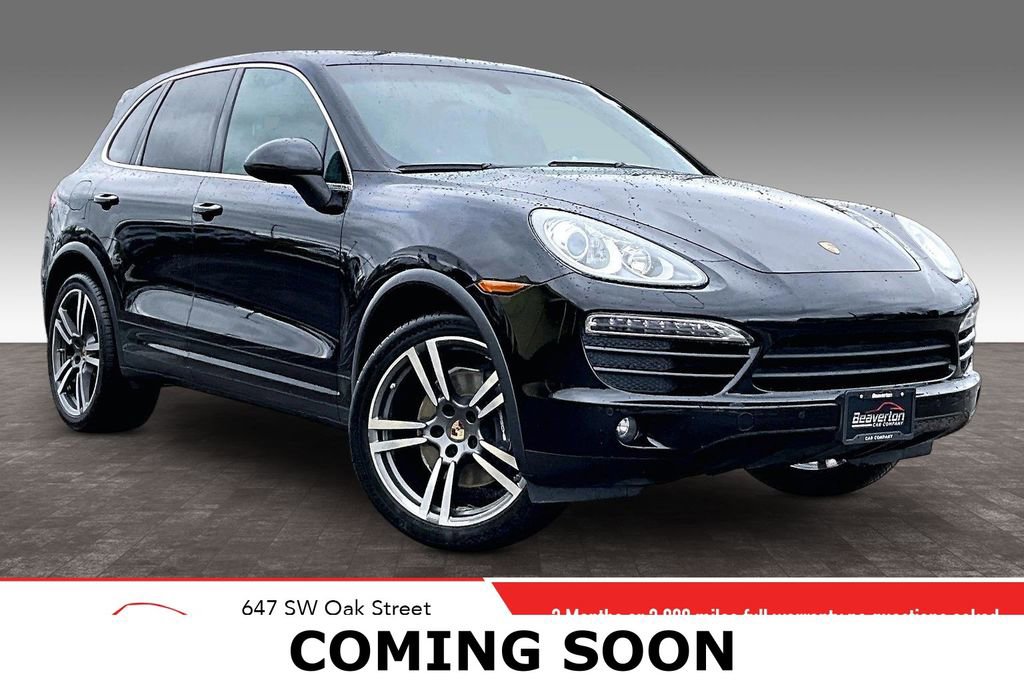 Used 2014 Porsche Cayenne Platinum Edition