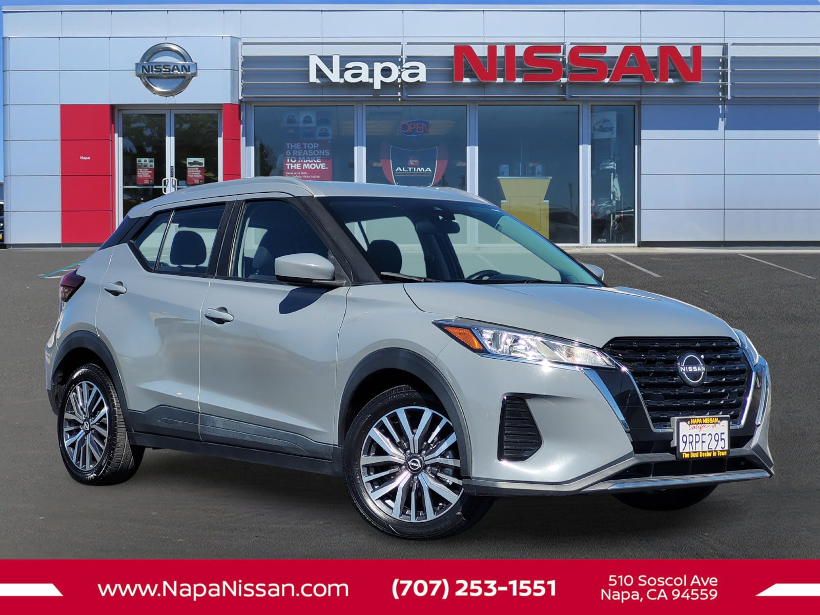 Certified 2022 Nissan Kicks SV