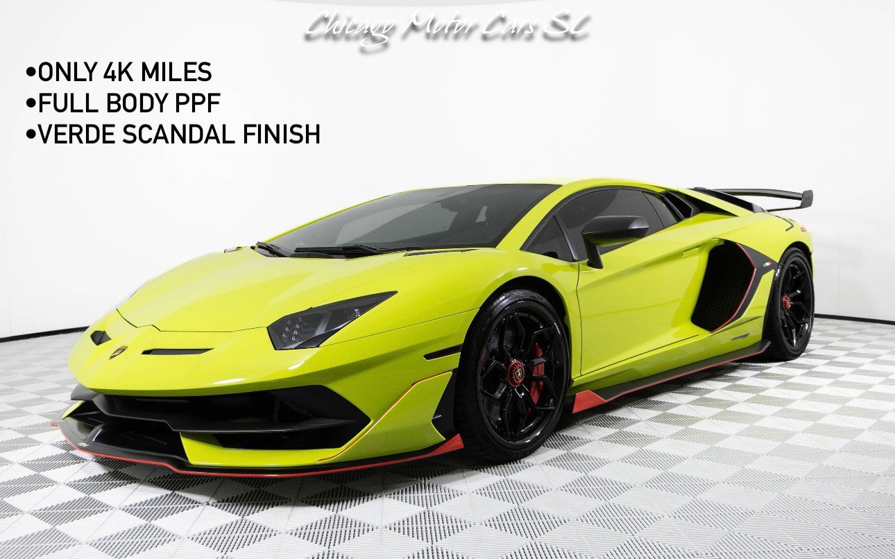Used 2019 Lamborghini Aventador SVJ