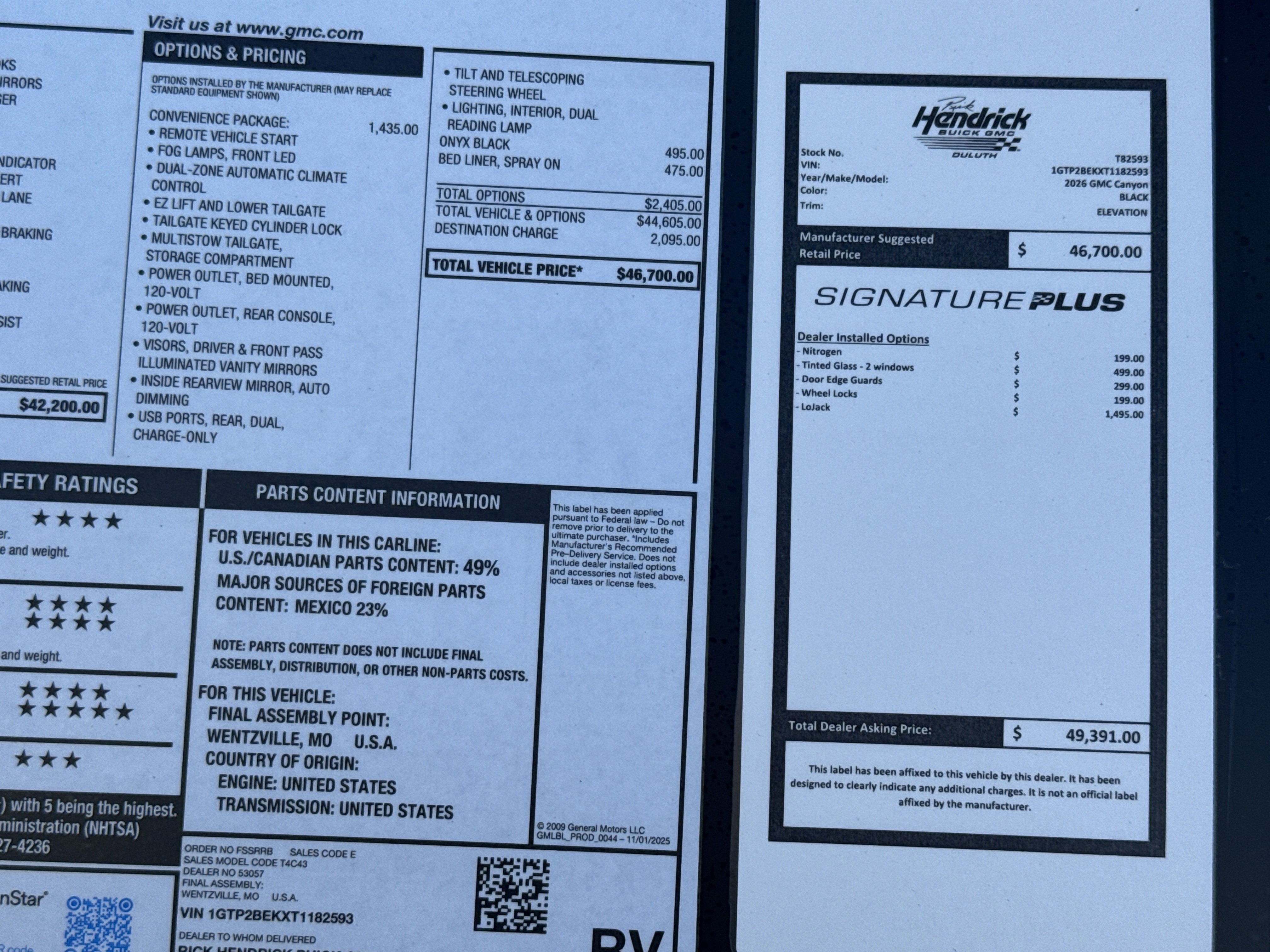 2026 GMC Canyon Elevation