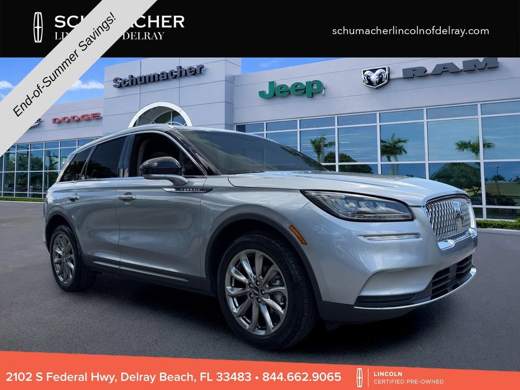 Certified 2021 Lincoln Corsair FWD w/ Premium Package
