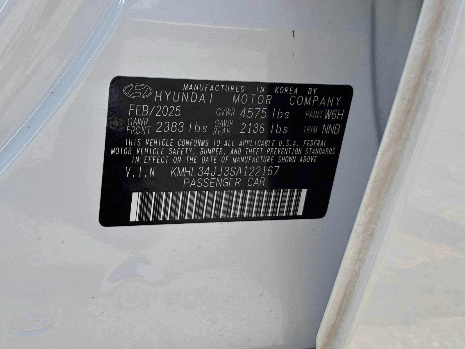 2025 Hyundai Sonata SEL