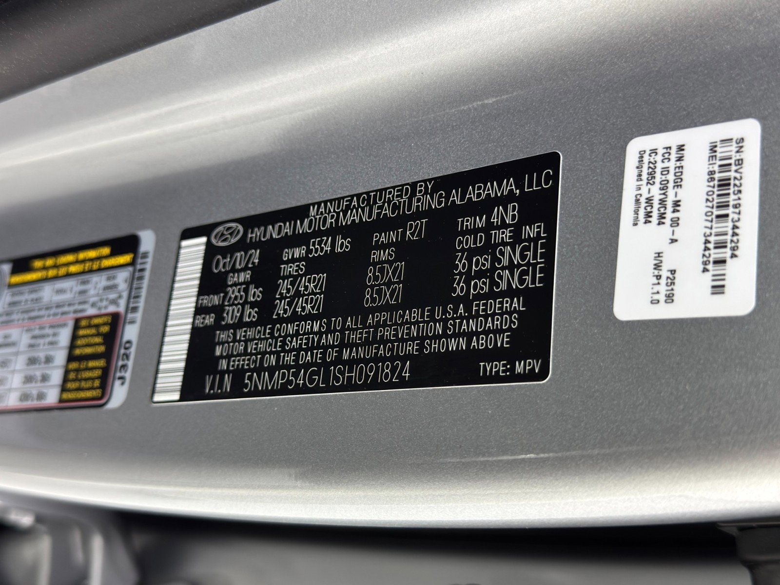 2025 Hyundai Santa Fe Calligraphy