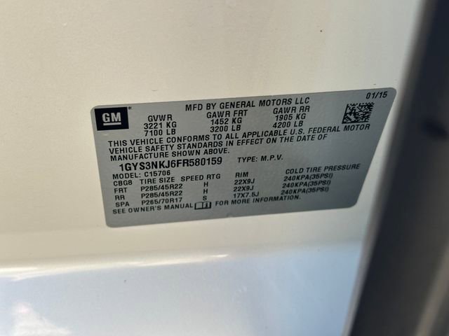 2015 Cadillac Escalade Premium