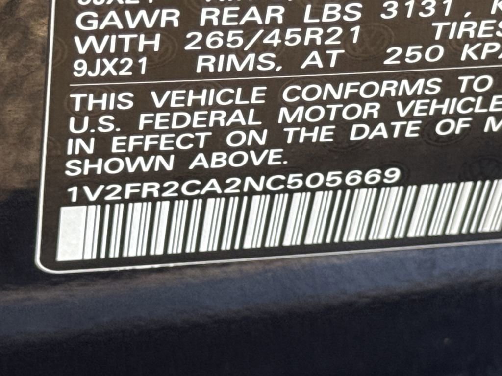 2022 Volkswagen Atlas SEL Premium