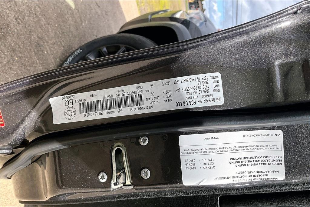 2019 Jeep Cherokee Trailhawk