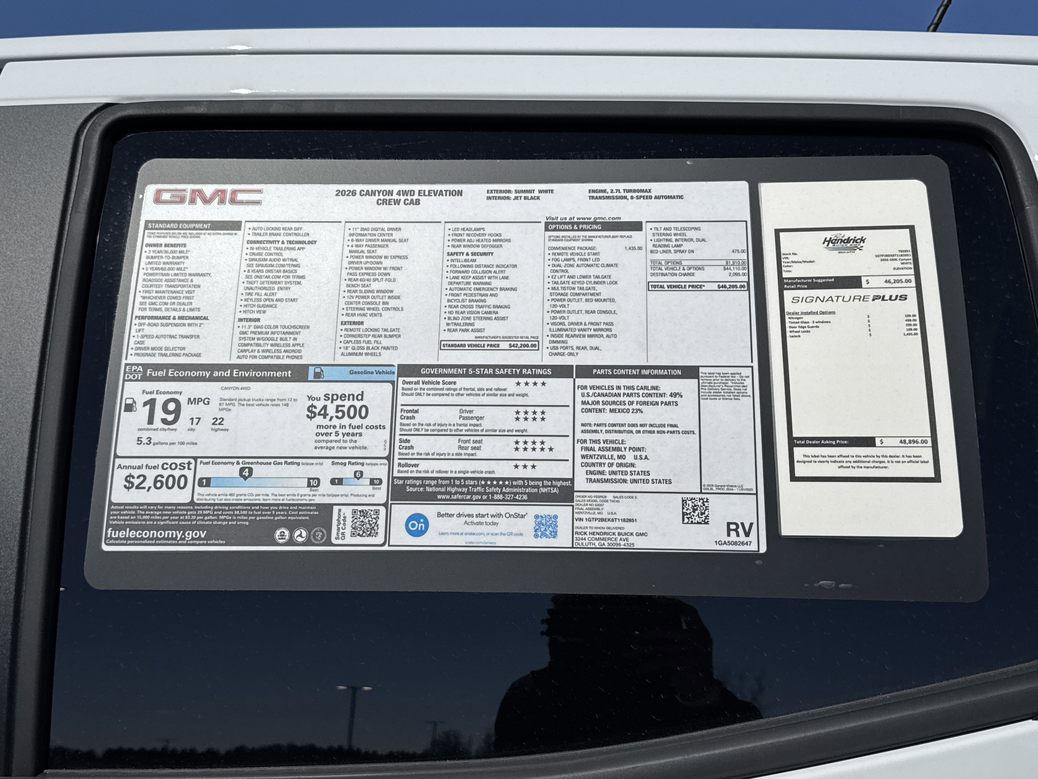 2026 GMC Canyon Elevation