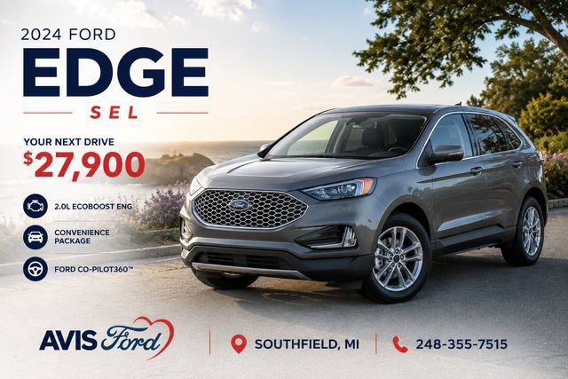 Certified 2024 Ford Edge SEL w/ Convenience Package