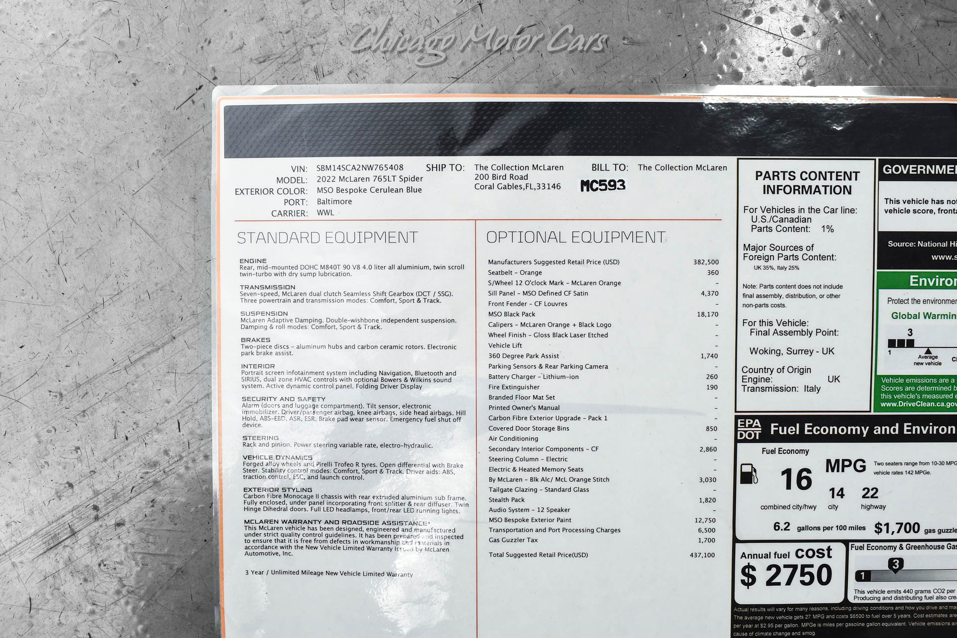 Used 2022 McLaren 765LT photo 74