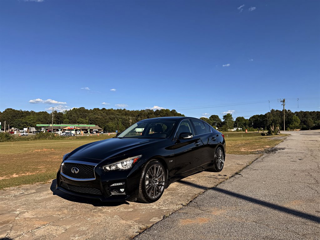 2016 INFINITI Q50 Red Sport 400
