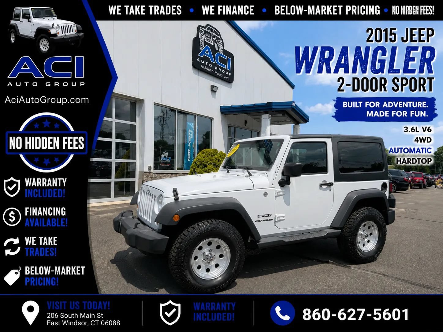 Used 2015 Jeep Wrangler Sport