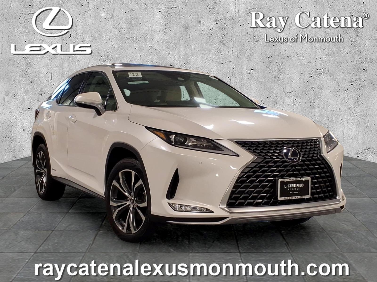 Certified 2022 Lexus RX 450h AWD w/ Premium Package