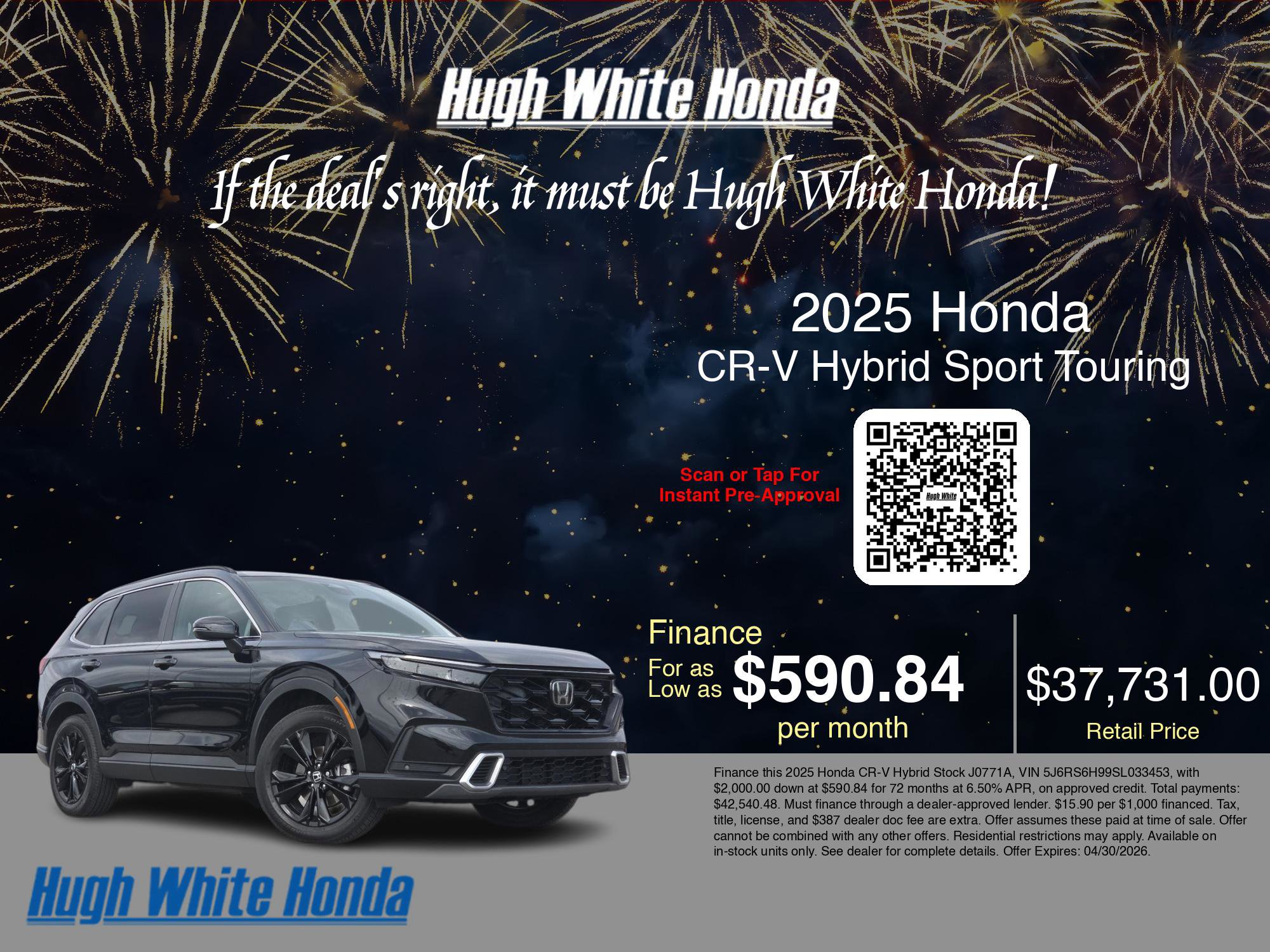 2025 Honda Cr-V Sport Touring