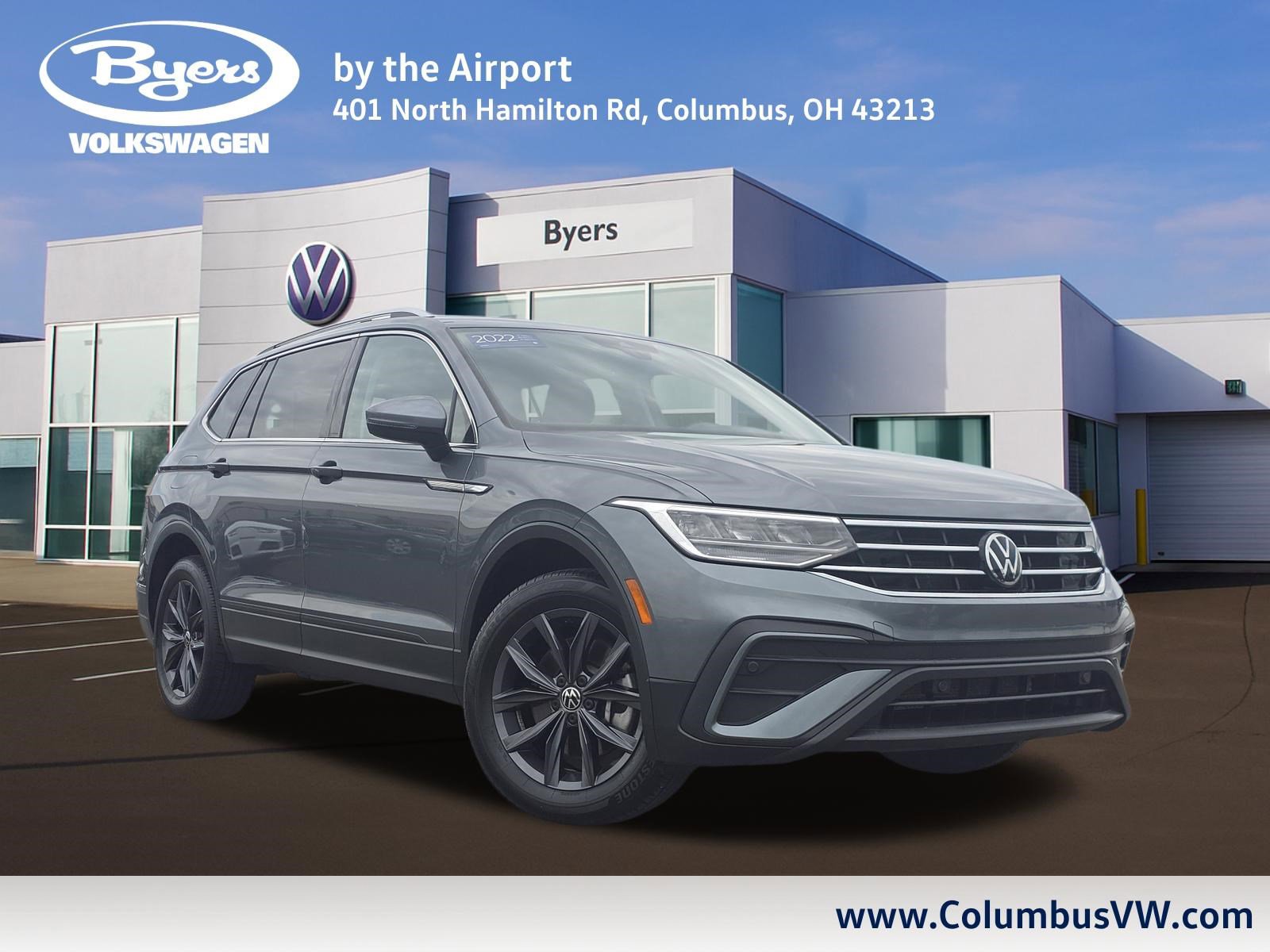 Certified 2022 Volkswagen Tiguan SE w/ Panoramic Sunroof Package