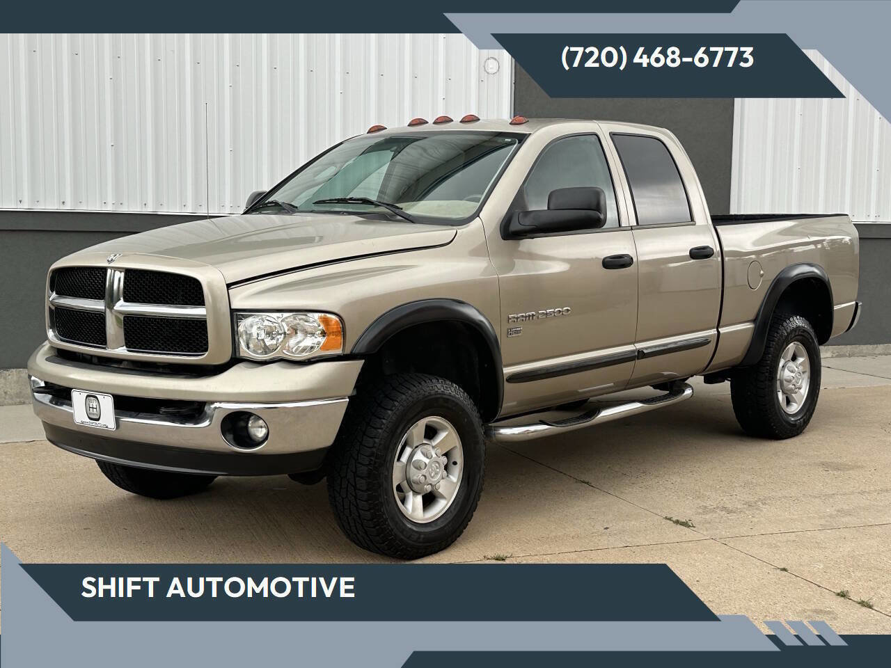 Used 2003 Dodge Ram 2500 Truck 4x4 Quad Cab