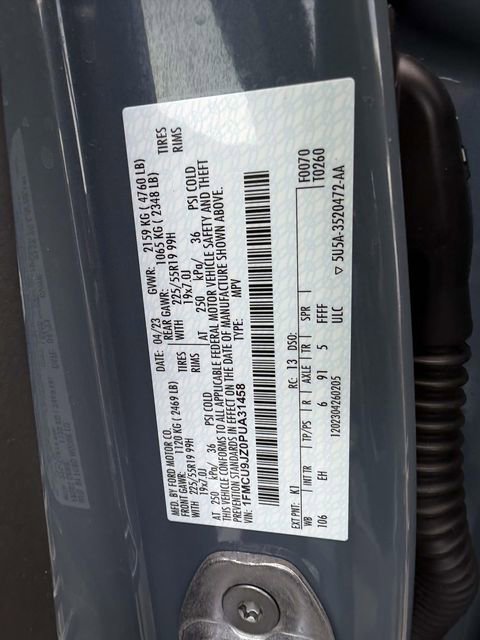 2023 Ford Escape Platinum