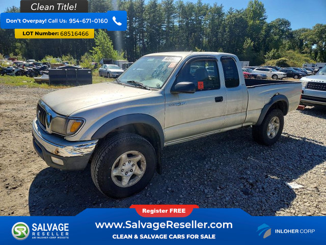 Used 2002 Toyota Tacoma 4x4 Xtracab V6 w/ SR5 Pkg w/ Chrome Pkg