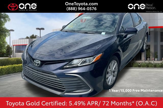 Certified 2022 Toyota Camry LE w/ Carpet Mat Package (TMS)