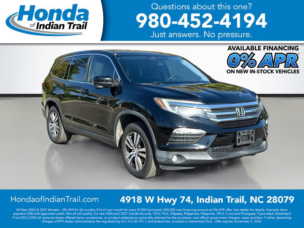 Used 2016 Honda Pilot EX-L