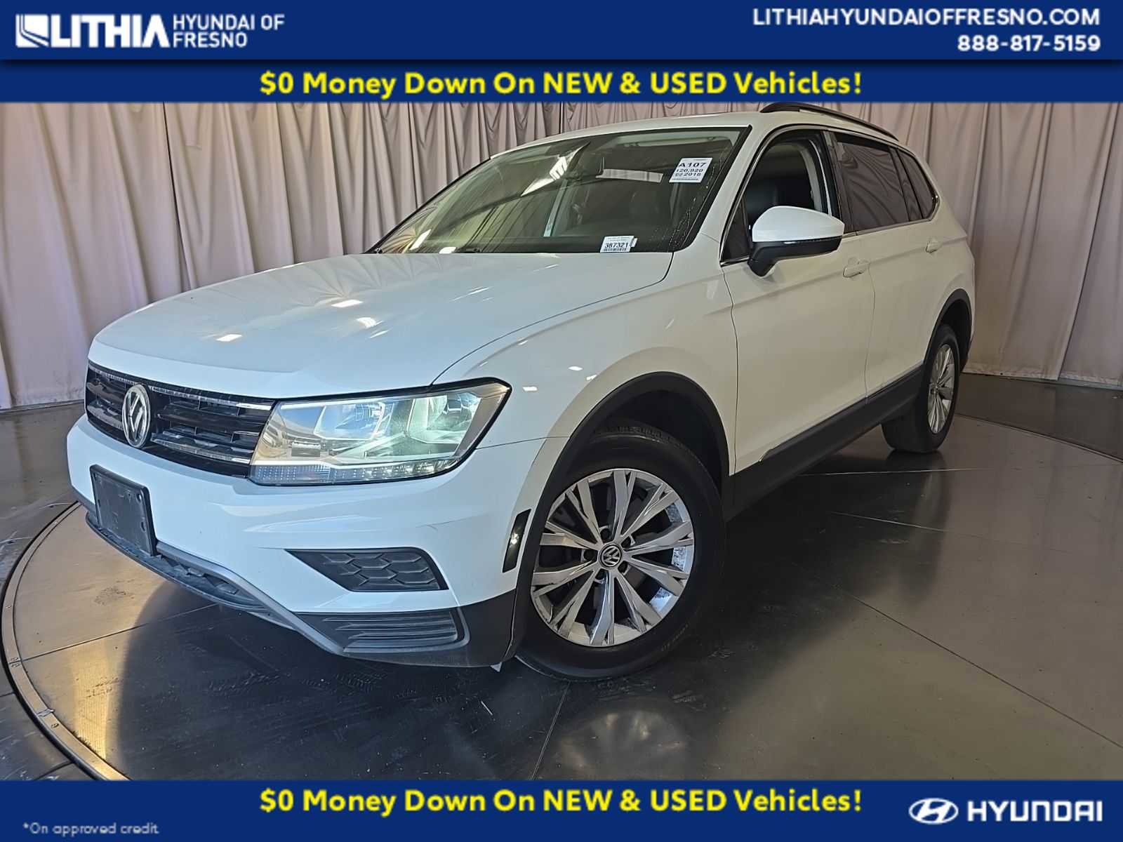 Used 2018 Volkswagen Tiguan SE w/ Panoramic Sunroof Package