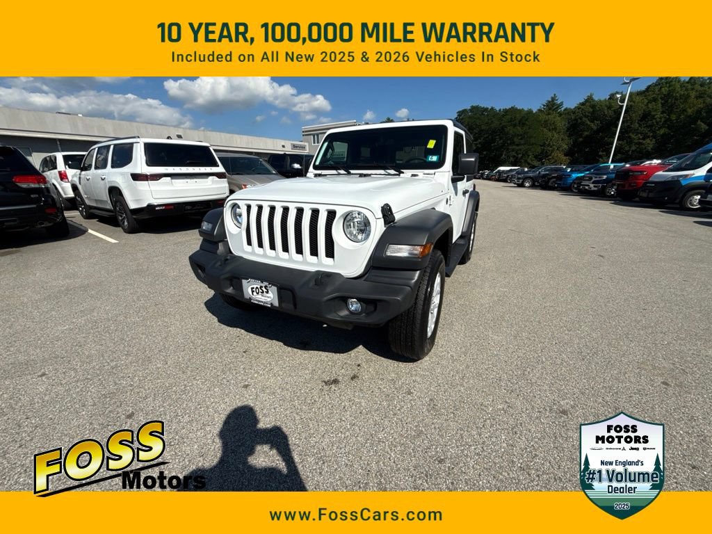 Certified 2023 Jeep Wrangler Sport