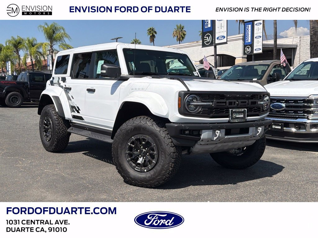 New 2026 Ford Bronco Raptor w/ Interior Carbon Fiber Pack