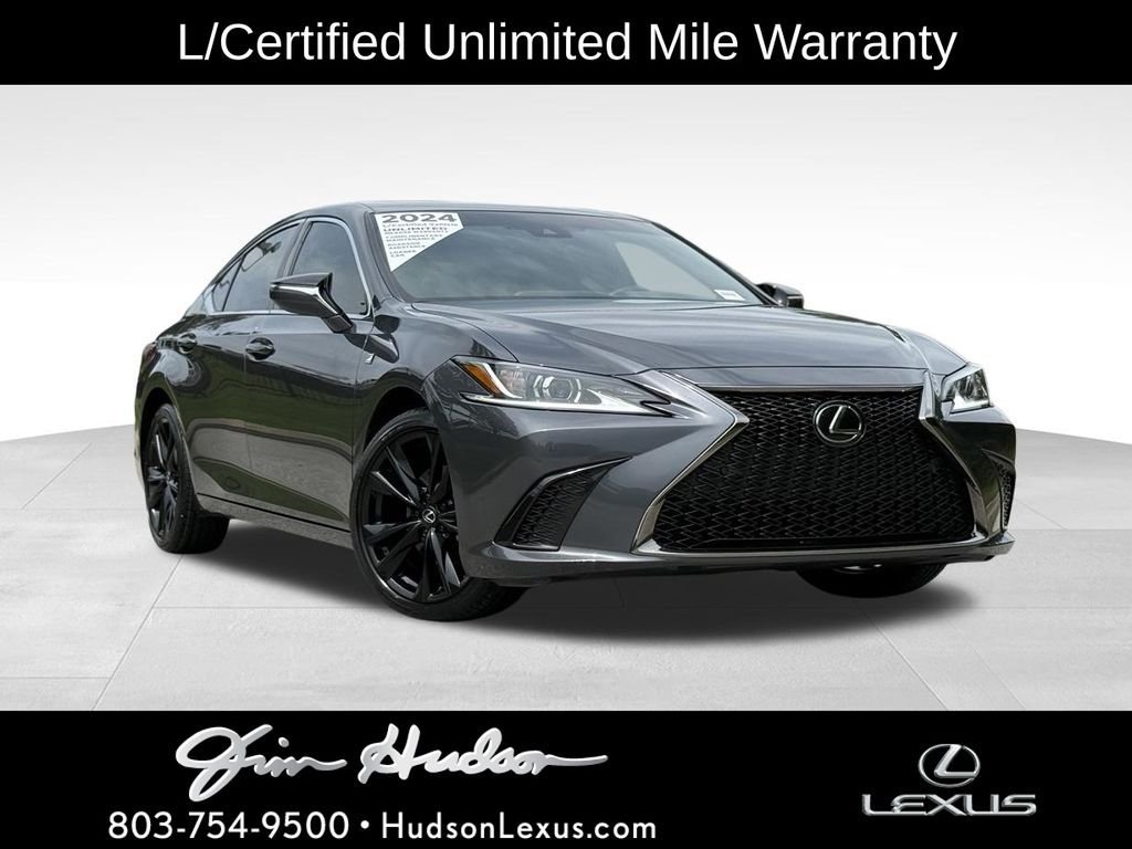 Certified 2024 Lexus ES 350 F Sport w/ Accessory Package (Z2)