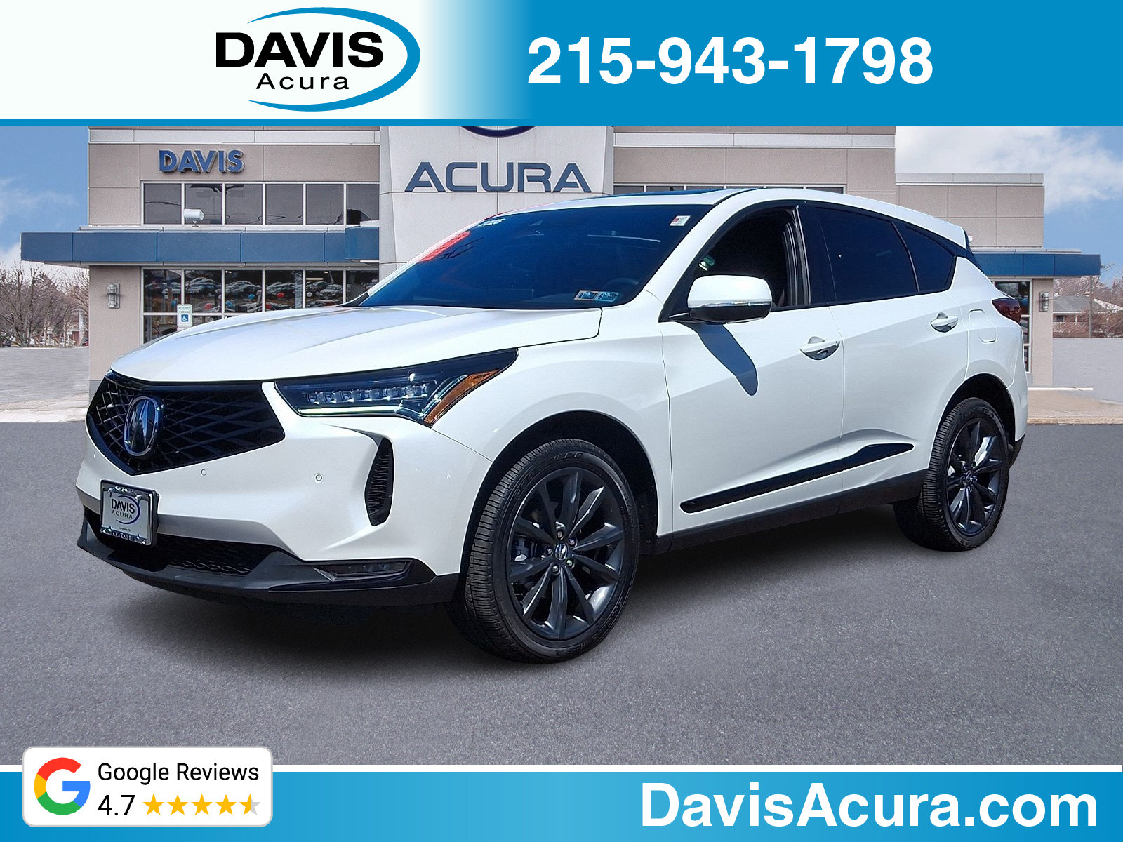 Certified 2025 Acura RDX w/ Advance Package