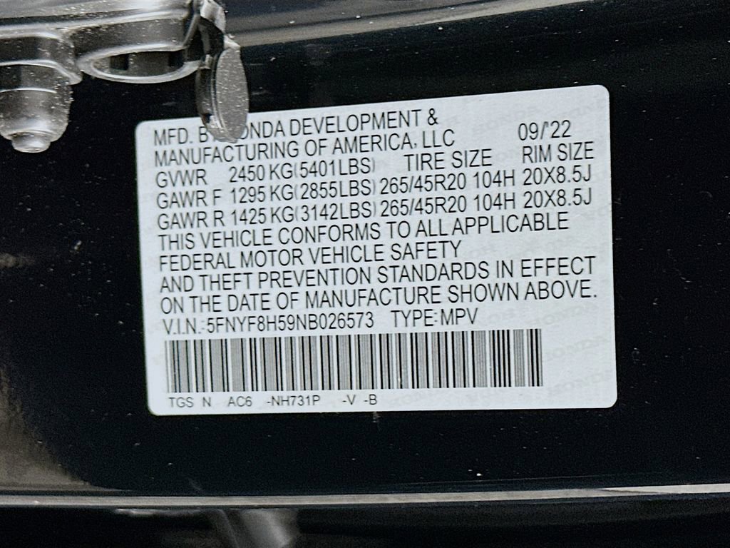 2022 Honda Passport EX-L