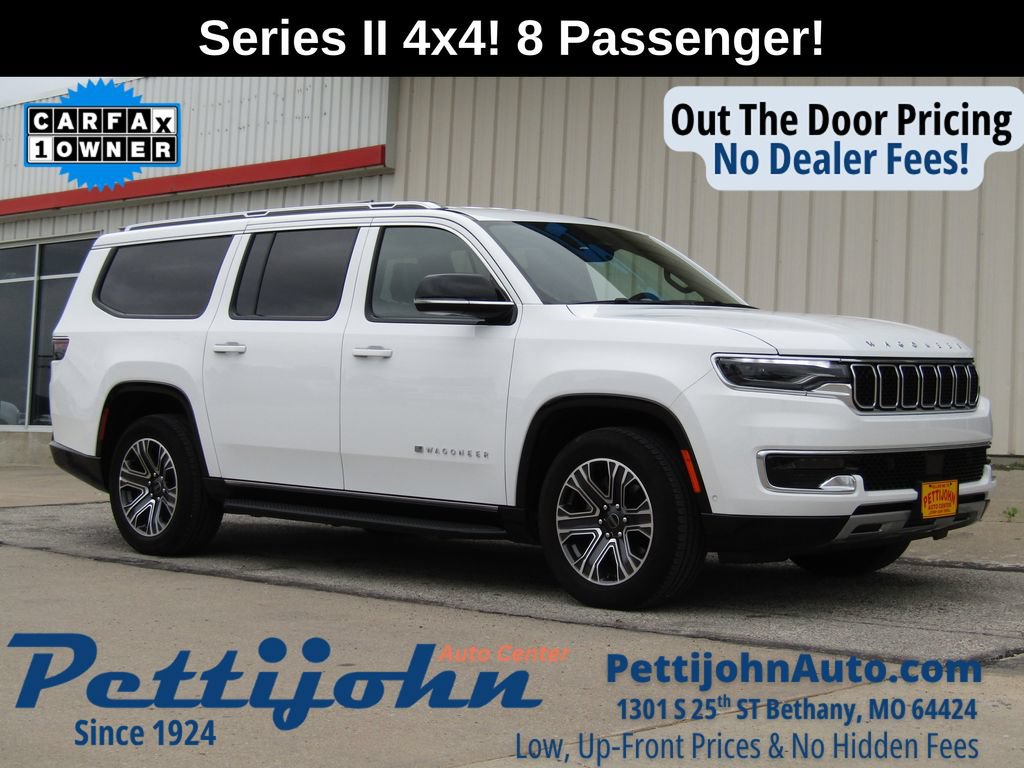 Used 2025 Jeep Wagoneer L Series II w/ 8-pass Seating Package