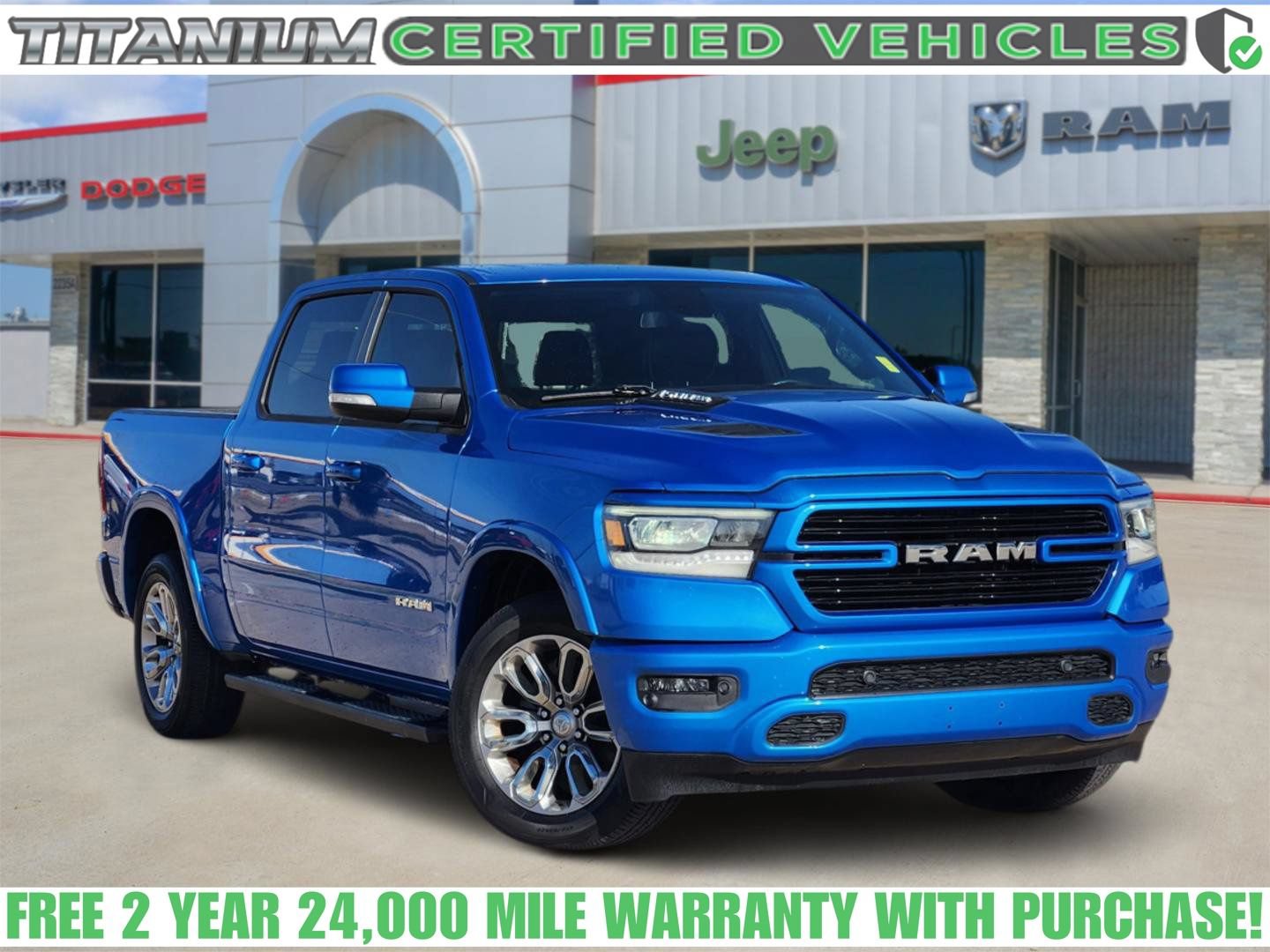 Used 2020 RAM 1500 Laramie w/ Sport Appearance Package