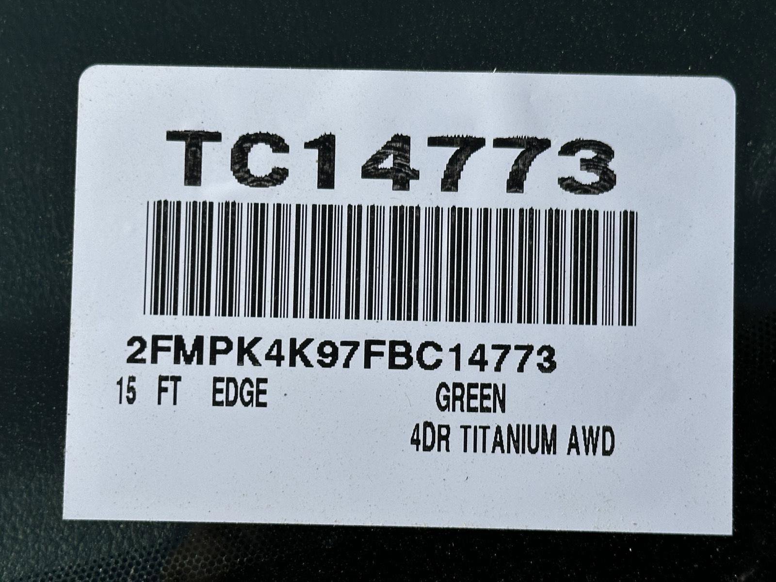 2015 Ford Edge Titanium