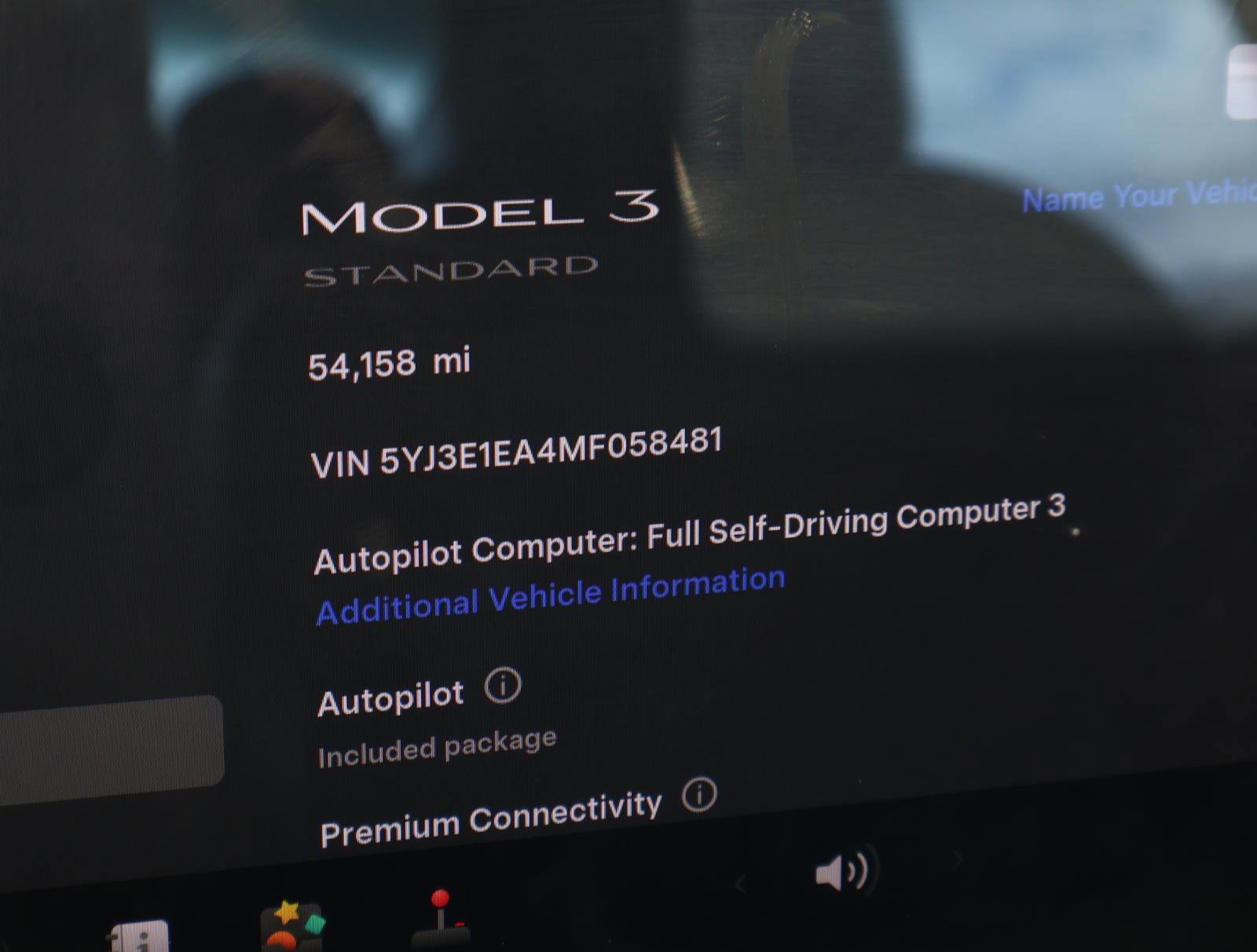 2021 Tesla Model 3 Standard Range Plus