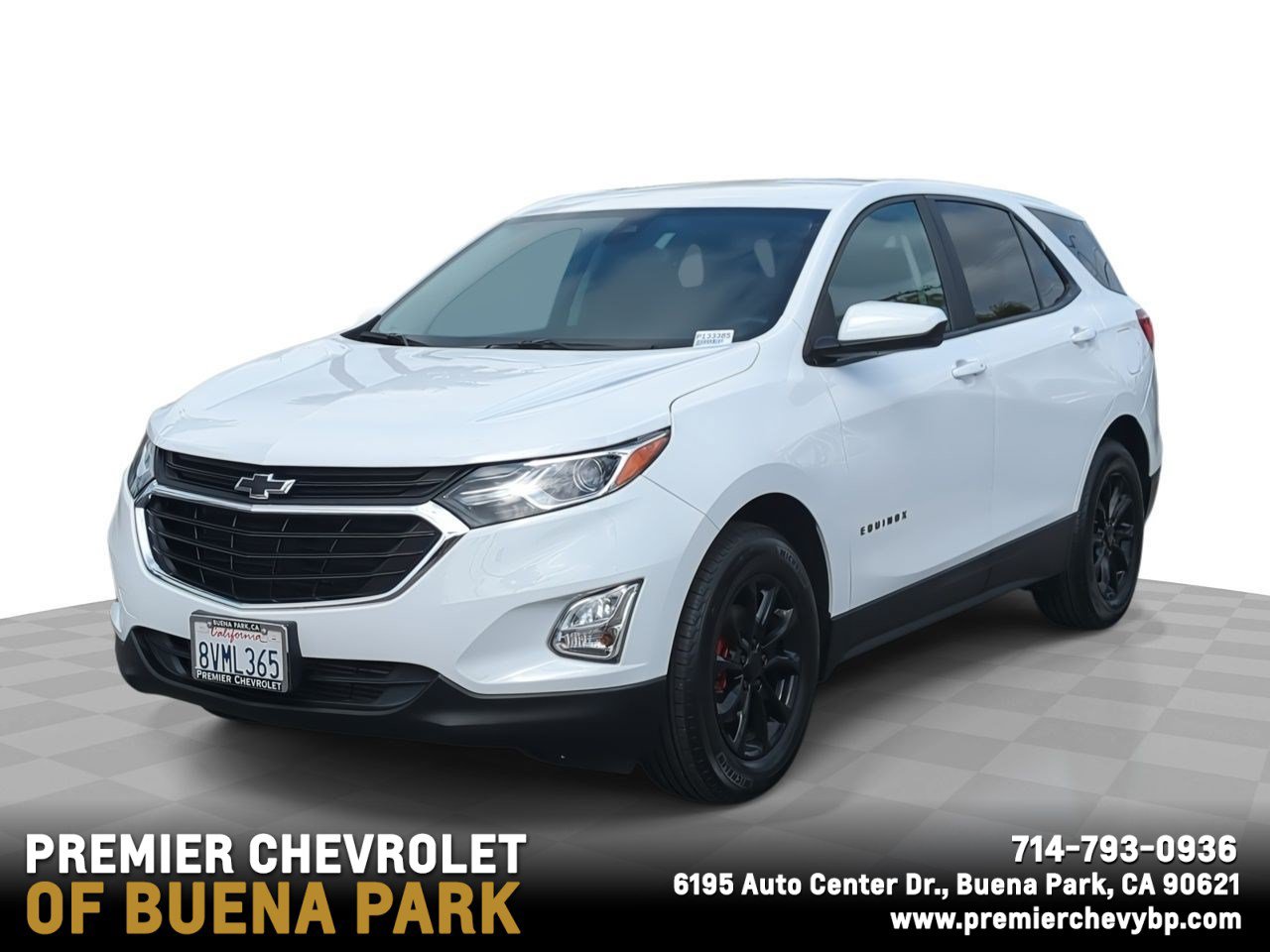 2021 Chevrolet Equinox FWD 4dr LT w/1LT for sale in Buena Park, CA