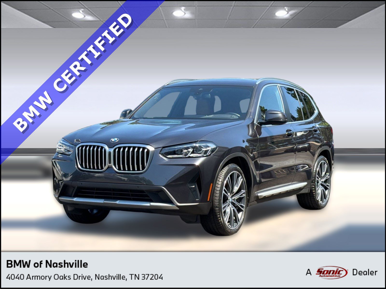 Certified 2022 BMW X3 sDrive30i w/ Convenience Package