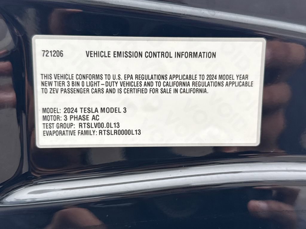 2024 Tesla Model 3 Standard Range