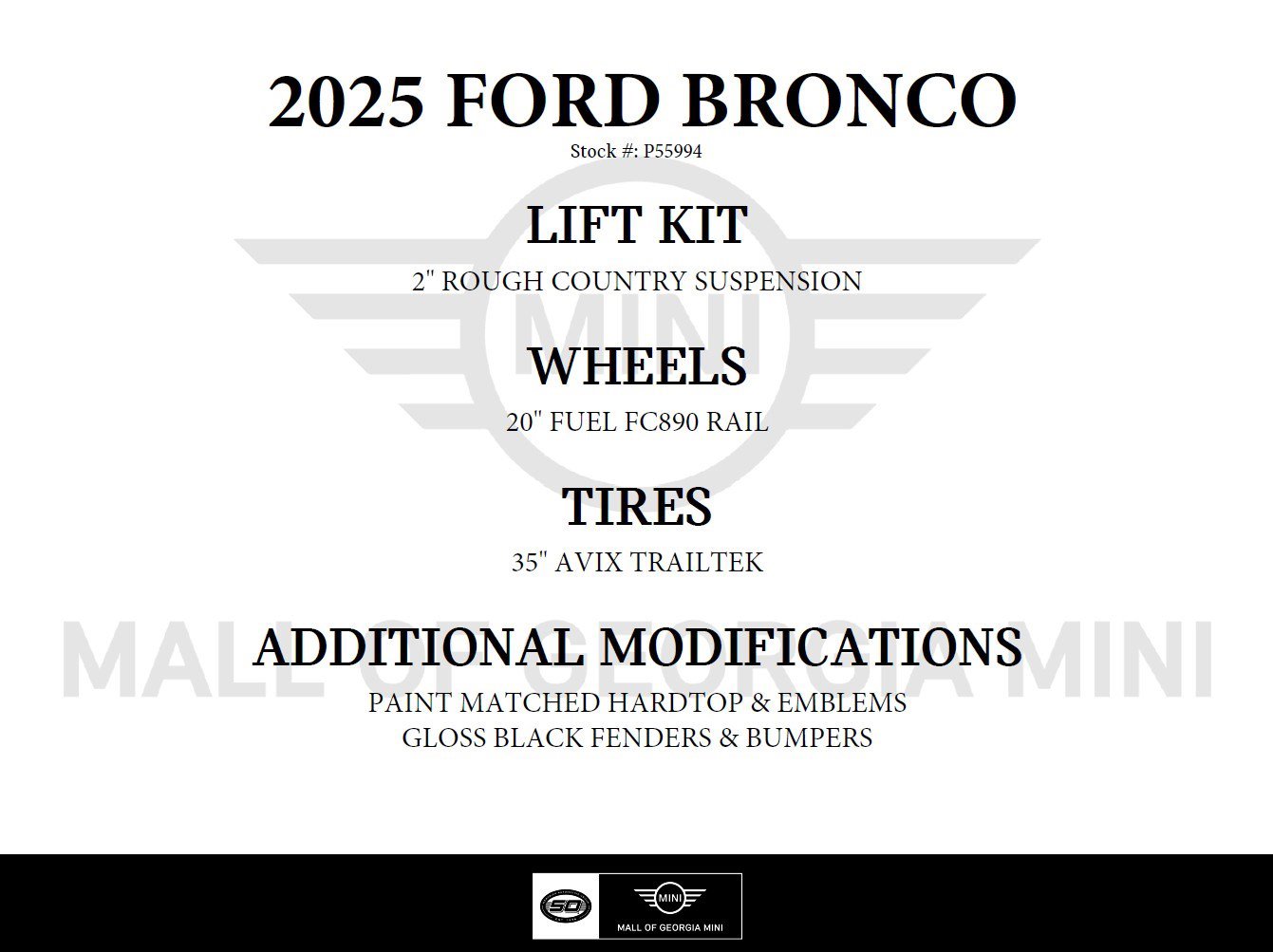 2025 Ford Bronco Big Bend