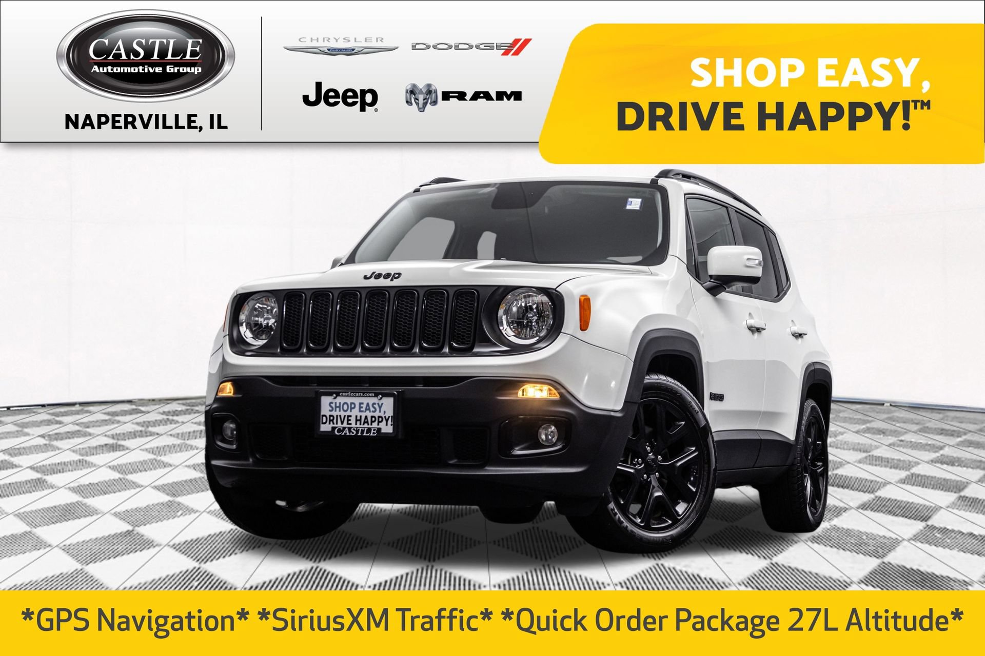 Used 2017 Jeep Renegade Altitude