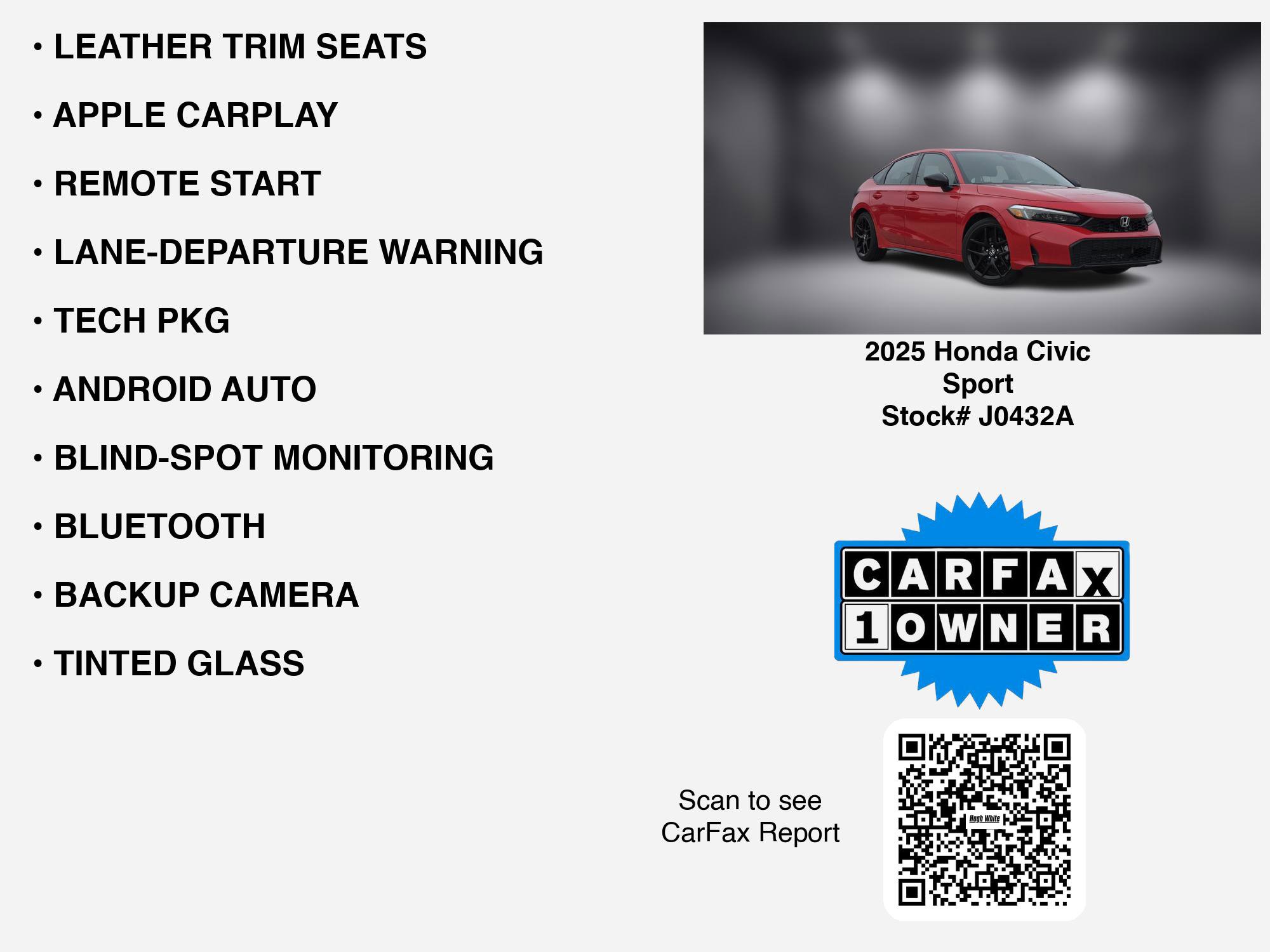 2025 Honda Civic Sport