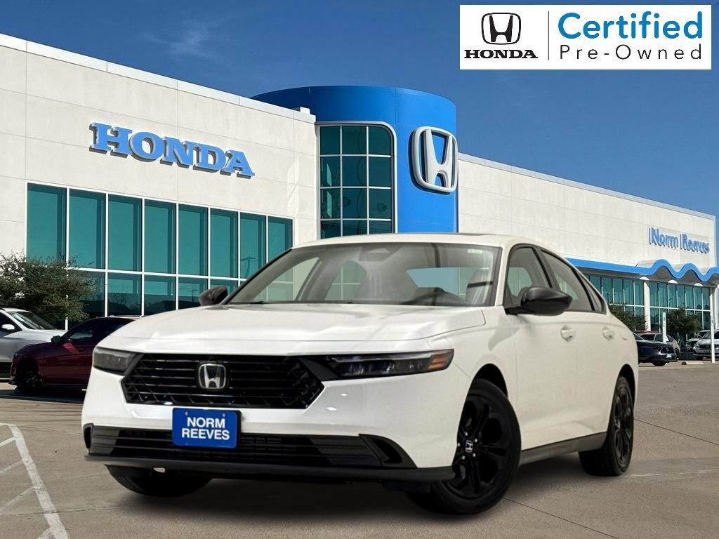 Certified 2025 Honda Accord SE