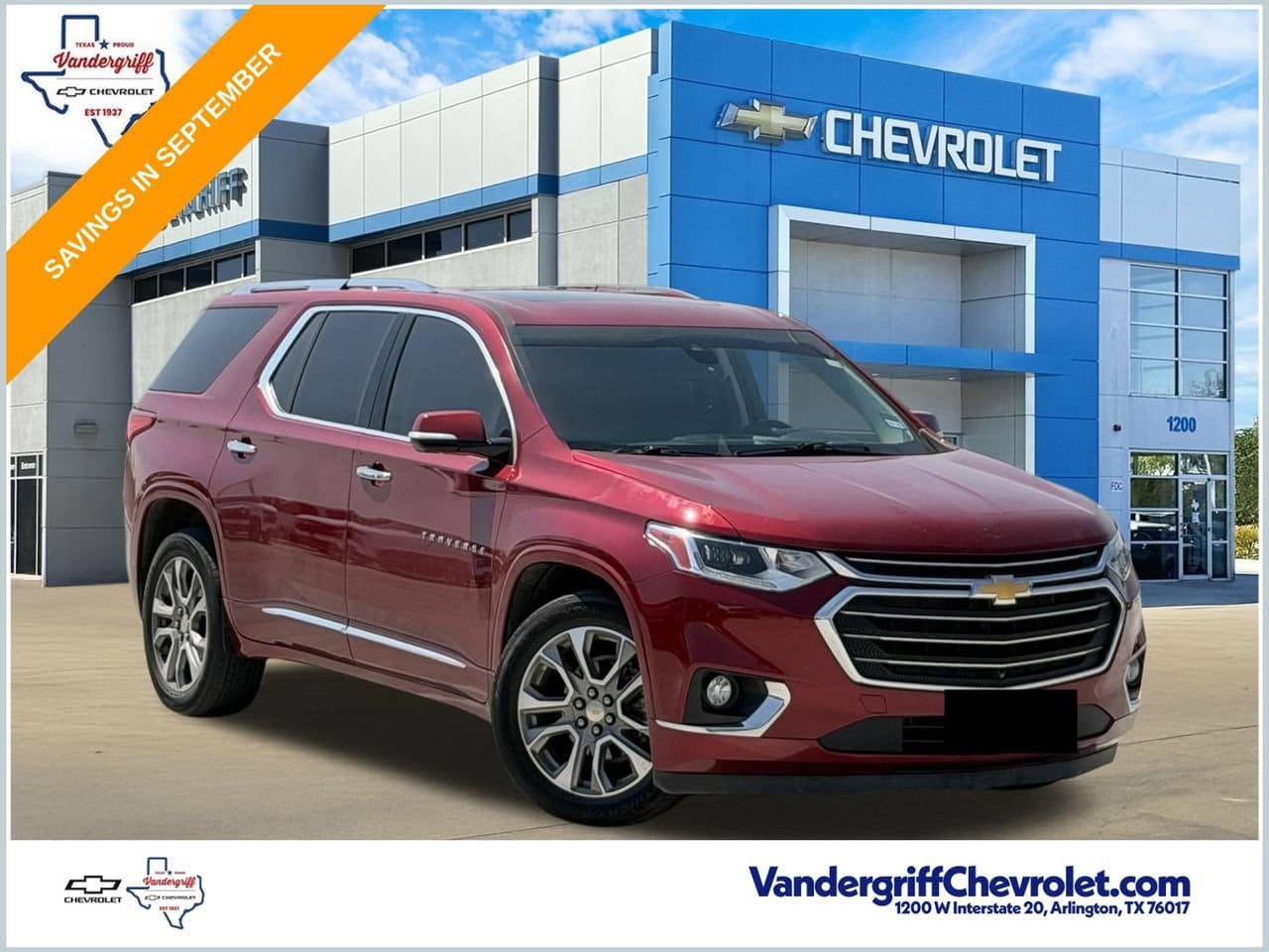 Used 2021 Chevrolet Traverse Premier w/ LPO, Floor Liner Package