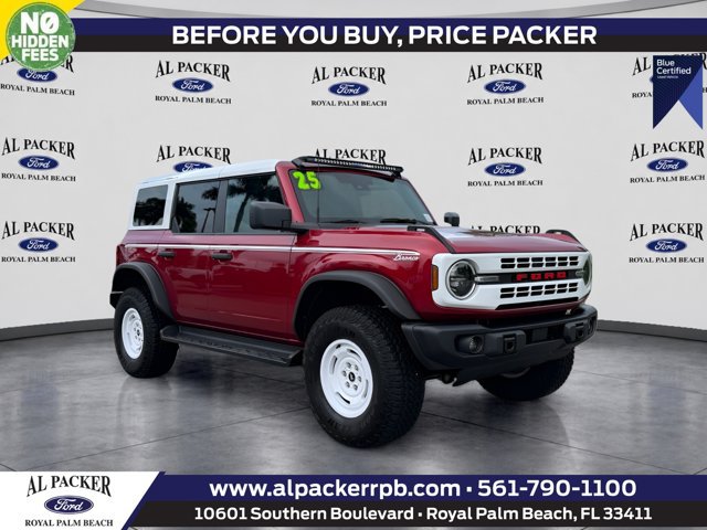 Certified 2025 Ford Bronco Heritage Edition